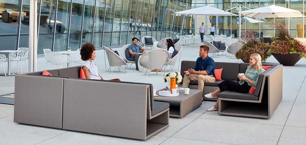 Social Space with Janus et Cie Lounge Furniture